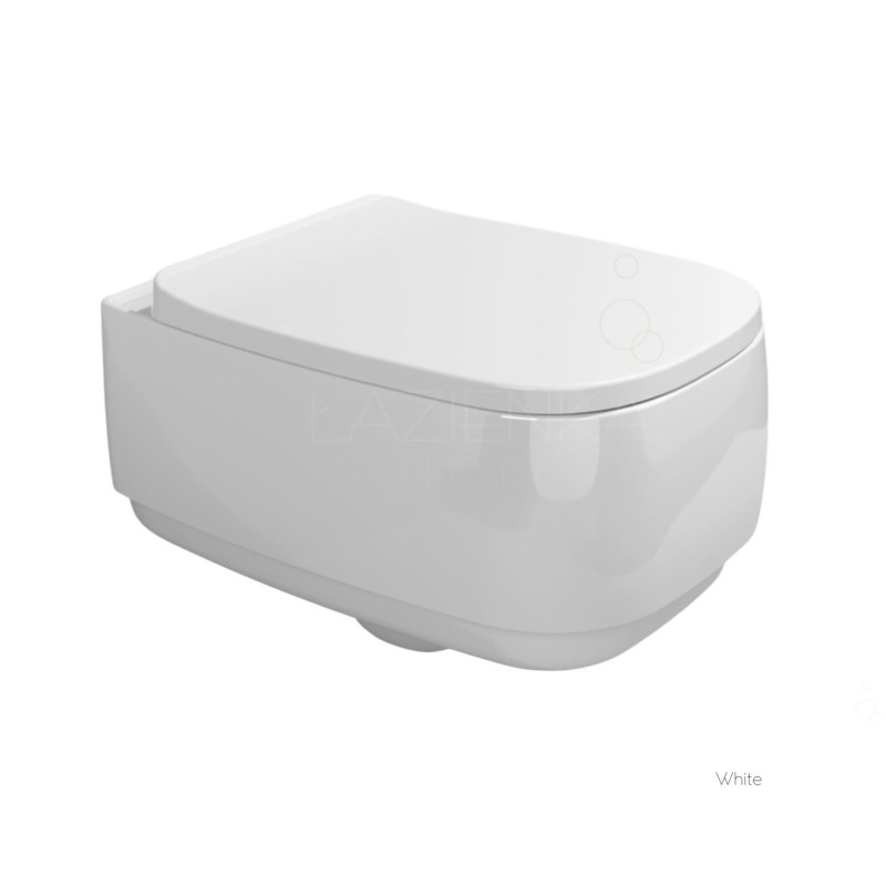 Flaminia Flag Wall hung wc goclean + seat cover soft close FG118G+FGCW03