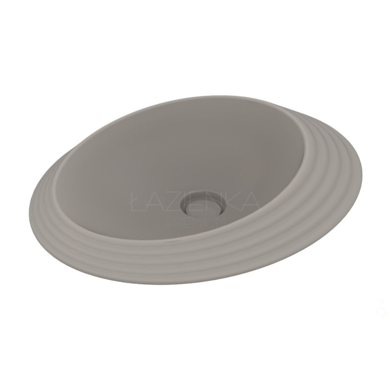 Flaminia Spire+ 58 umywalka nablatowa SP58D, cenere