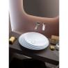 Flaminia Spire+ 58 umywalka nablatowa owalna, SP58D, argilla