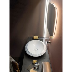 Flaminia Spire+ 58 umywalka nablatowa, SP58D,biała