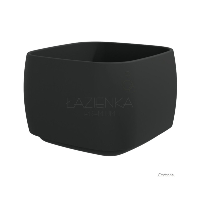 Flaminia Flag Deep umywalka 40 cm nablatowa wysoka FG40H28, carbone