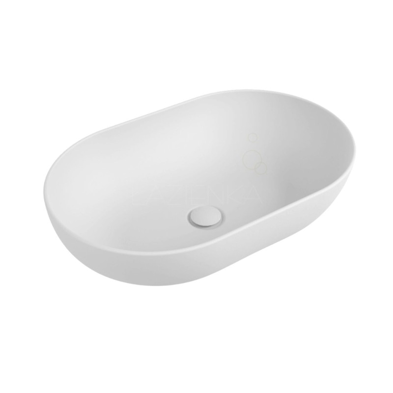Flaminia App 62 Countertop basin 62 cm AP62A latte/milky white