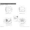 Flaminia App wall hung wc GoSilent +  soft-close seat cover (AP118S+QKCW09) color UVA