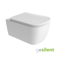 Flaminia Play miska wc GoSilent + deska wolnoopadająca (PY118S+PYCW09)