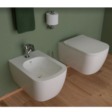 Flaminia Play Wall hung bidet PY218, cenere