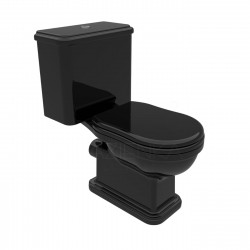 Flaminia Efi wc compact set: wc, cistern, Dual flushing discharge system /Chrome/, seat cover, LATTE
