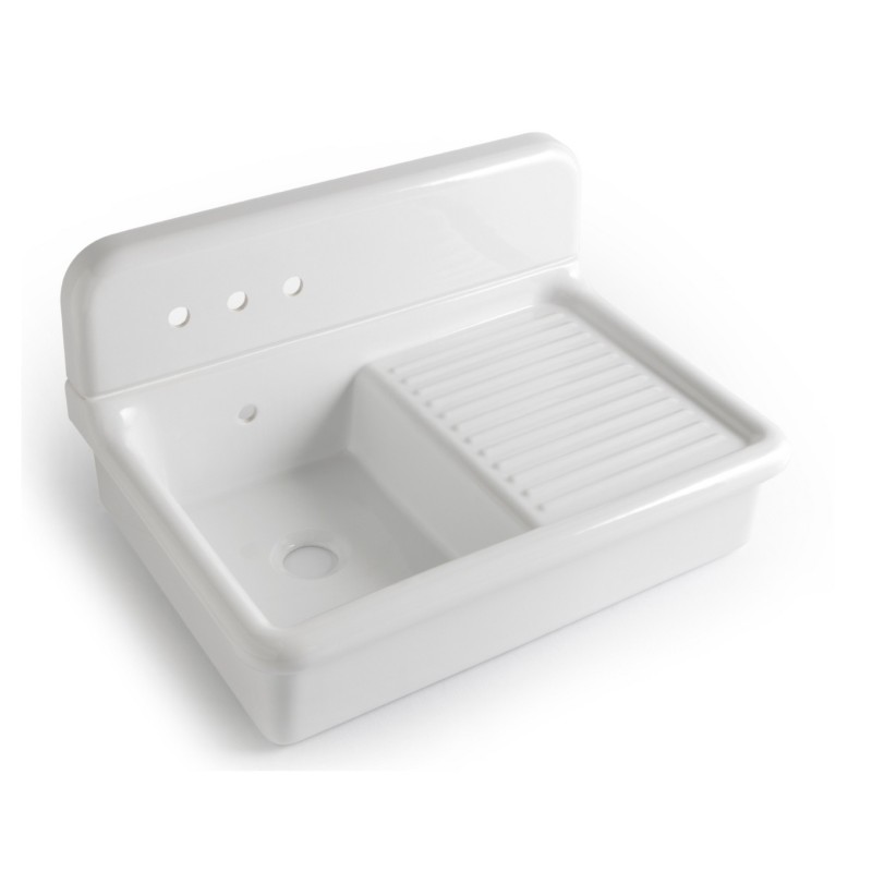 Bleu Provence True Colors 90 zlew kuchenny ceramiczny 90x68x50h; biały