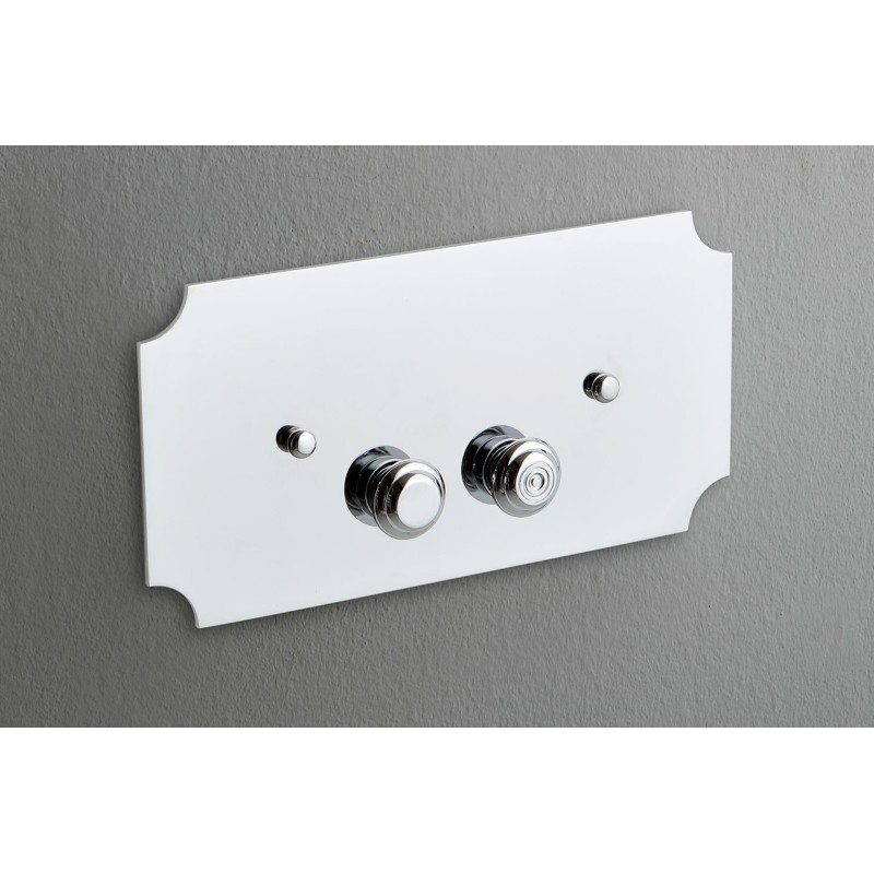 Bleu Provence przycisk spłukujący do systemu spłukiwania Geberit chrom PLGB01CR