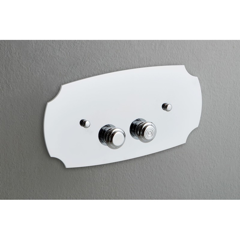 Bleu Provence przycisk spłukujący do systemu spłukiwania Geberit chrom PLGB04 CR