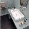 Bleu Provence So Fifties countertop basin 60x44, white BP540