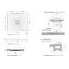 Flaminia Water Drop Laid on or built-in in the floor shower tray 80x100 cm Nuvola