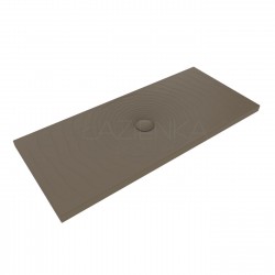 Flaminia Water Drop Laid on or built-in in the floor shower tray 160x70 cm Fango