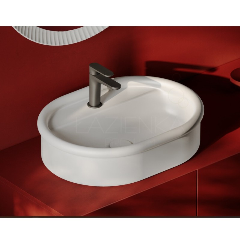 Artceram Brera Countertop/on pedestal basin 60 cm BRL002