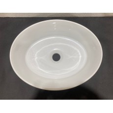 GSG Like umywalka 45cm nablatowa cienkorantowa LKLAVFSBF45