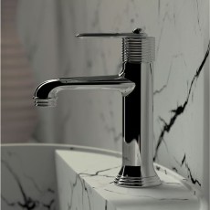 Daniel Brooklyn bateria umywalkowa retro bez korka chrom BY606N CR