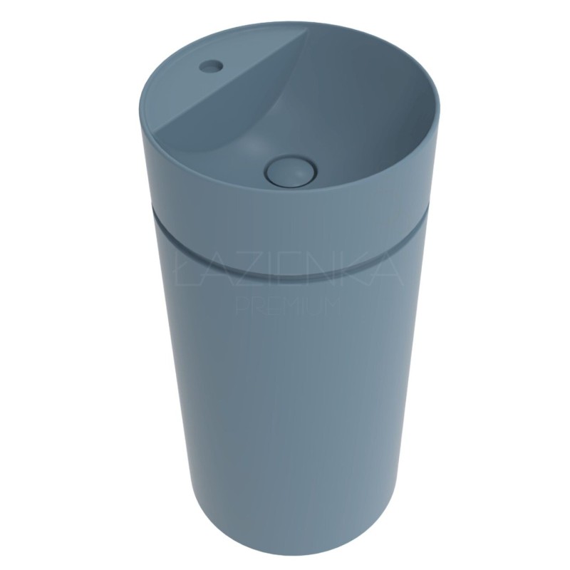 Flaminia Monotwin Slim floor stading basin wall outlet Nuvola