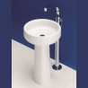 Flaminia Bonola 46 freestanding basin on pedestal  BN46A +BN50