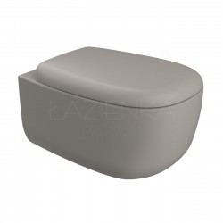 Flaminia Bonola wall-hung wc GoClean + seat cover soft-close Cenere