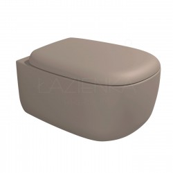 Flaminia Bonola wall-hung wc GoClean + seat cover soft-close  Argilla