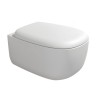 Flaminia Bonola wall-hung wc GoClean + soft close Latte