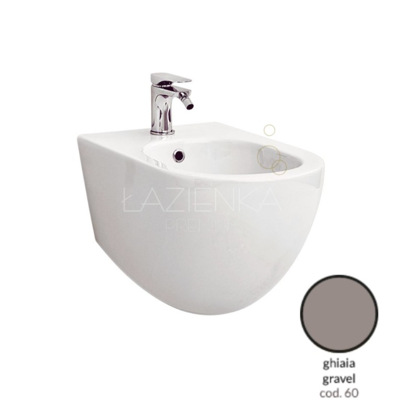 Artceram File 2.0 bidet wiszący gravel FLB001 60:00