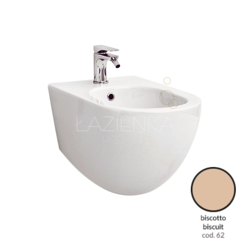 Artceram File 2.0 bidet wiszący biscuit FLB001 62:00