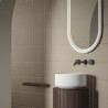 Artceram Milano lustro w ceramicznej ramie podświetlane Led