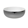 Hidra Sphere biało srebrna złota umywalka nablatowa 44X17h  white /platinum SP17 020