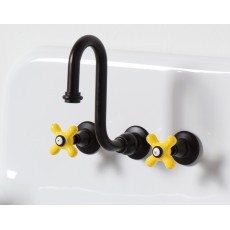 Bleu Provence True Colors wall-hung basin white/ yellow