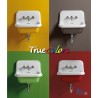 Bleu Provence True Colors wall-hung basin white/ yellow
