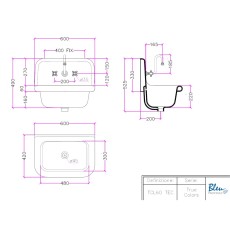 TCL60C rysunek techniczny