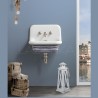 Bleu Provence True Colors  wall-hung basin 60 cm Stripes