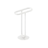Artceram Bold floor metal towel holder white matt ACA084 05