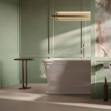 Artceram Bold metalowy loftowy wolnostojący wieszak na ręczniki mokka ACA084 56