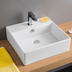 Artceram Quadro washbasin 50cm white