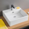 Quadro 50 washbasin white