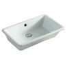 Gea 50 washbasin white