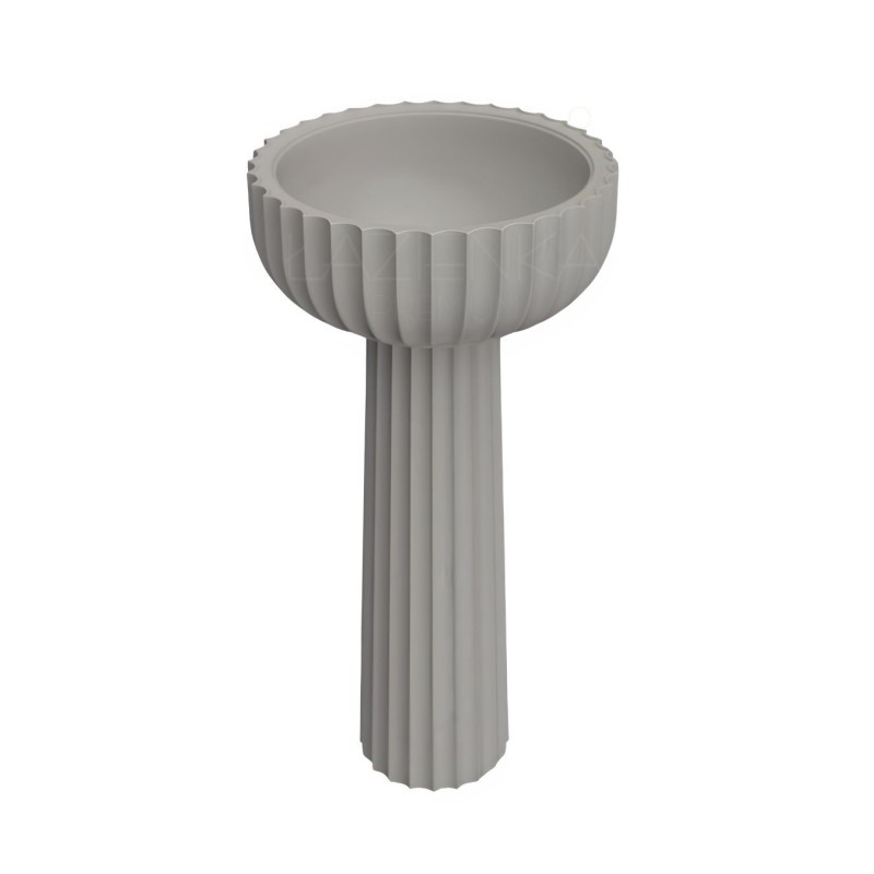 Flaminia Settecento Freestanding basin 44 cm + column SE44A+SECOL, Cenere
