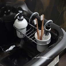 True Colors Soap rack+ towel holder+ceramic dispenser+toothbrush holder