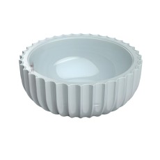 Flaminia Settecento 44  umywalka nablatowa niebieska 44x44 Azzurro Polvere