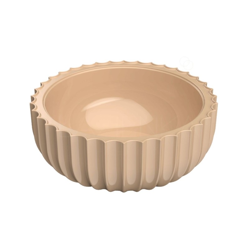 Flaminia Settecento countertop basin 44x44 cm  Avana
