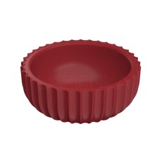 Flaminia Settecento umywalka 44 cm nablatowa Rosso Rubens