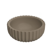 Flaminia Settecento  44 umywalka nablatowa 44x44  fango SE44AFAN