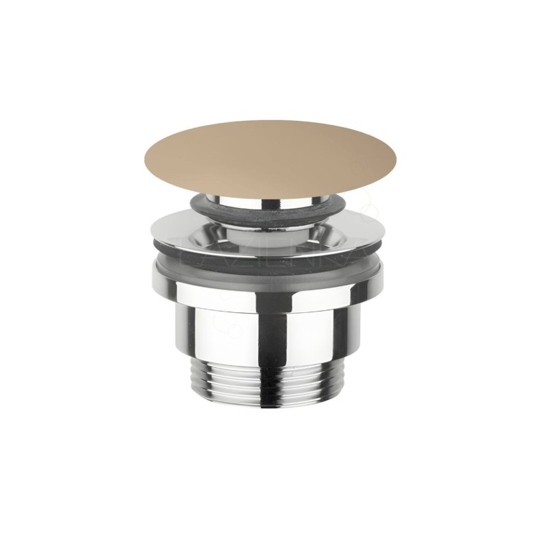 Flaminia Stop&Go drain with ceramic cover  with Open Flow, argilla