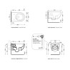 Flaminia App wall-hung wc GoSilent + seat cover (AP118S+QKCW09) , Terracotta