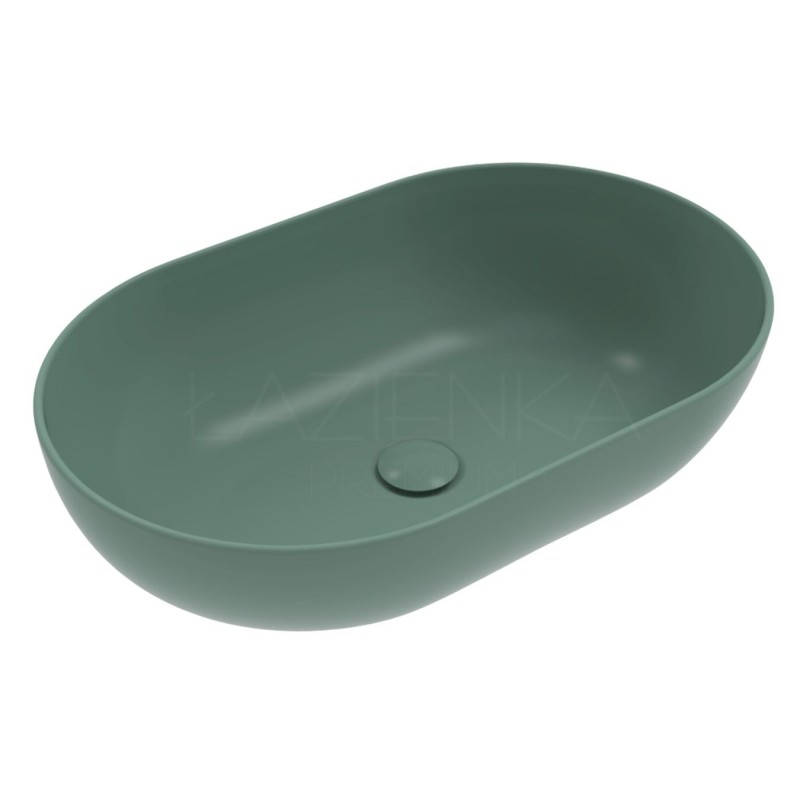 Flaminia APP 62 countertop basin Menta color AP62A
