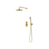 Vedo Aletta Spazzo zestaw prysznicowy podtynkowy z deszczownicą 30 cm Złoto szczotkowane VBA5223/30/SZ