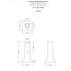 BP915 rysunek techniczny