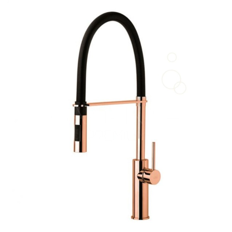 Paffoni Light kitchen tap rose gold LIG179ROSENO