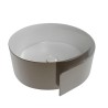 RL44L Flaminia Roll umywalka nablatowa white platinium